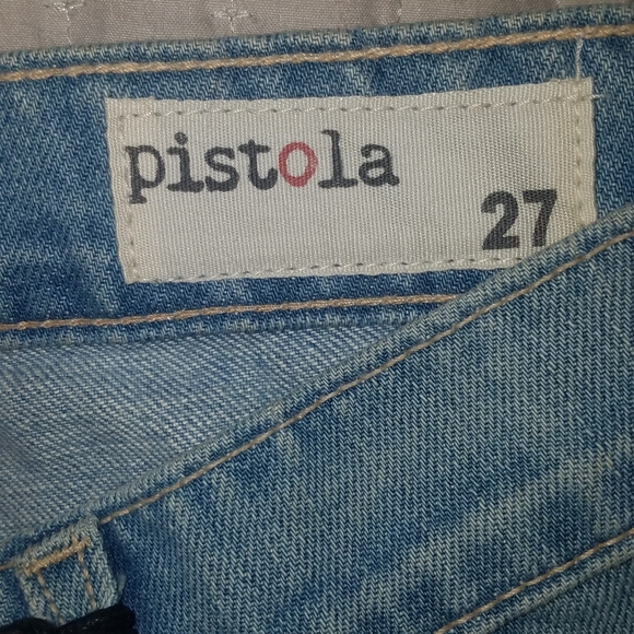 NWT Pistola Distressed Jean's Size 27 - Picture 4 of 4